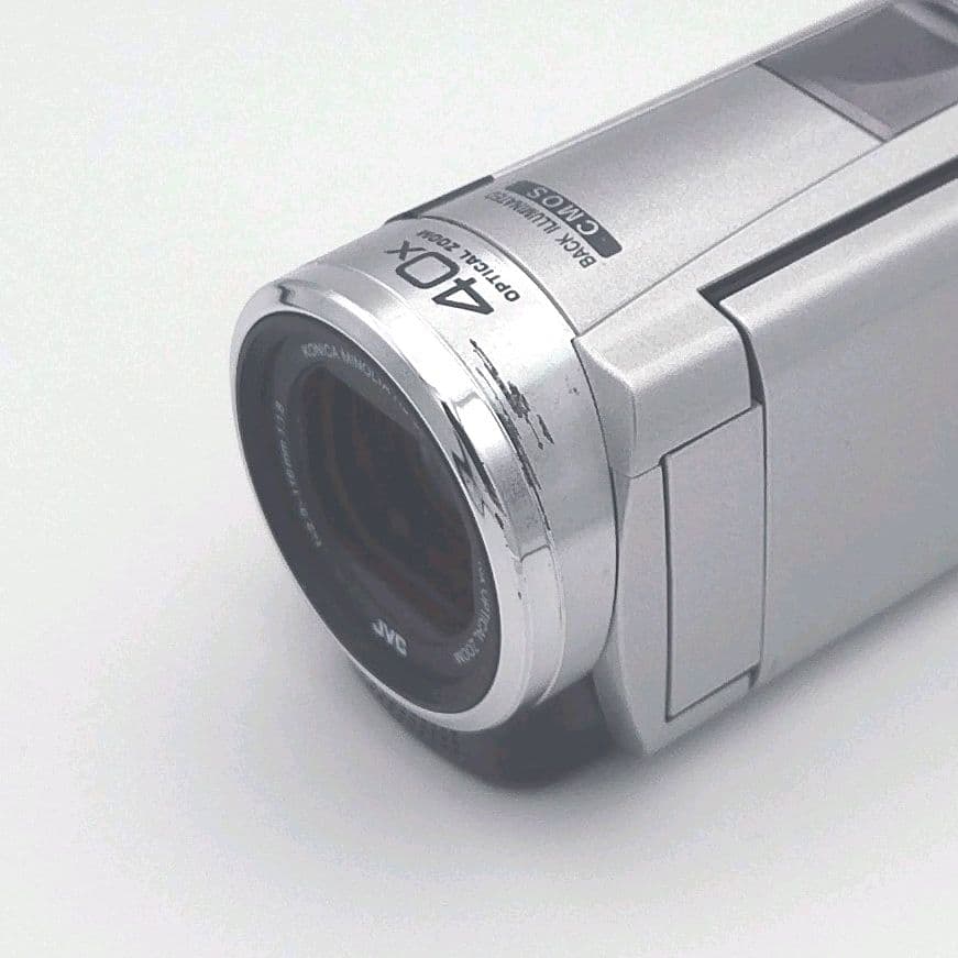 JVC Everio ビデオカメラ　GZ−HM33　箱・付属品付き　シルバー
