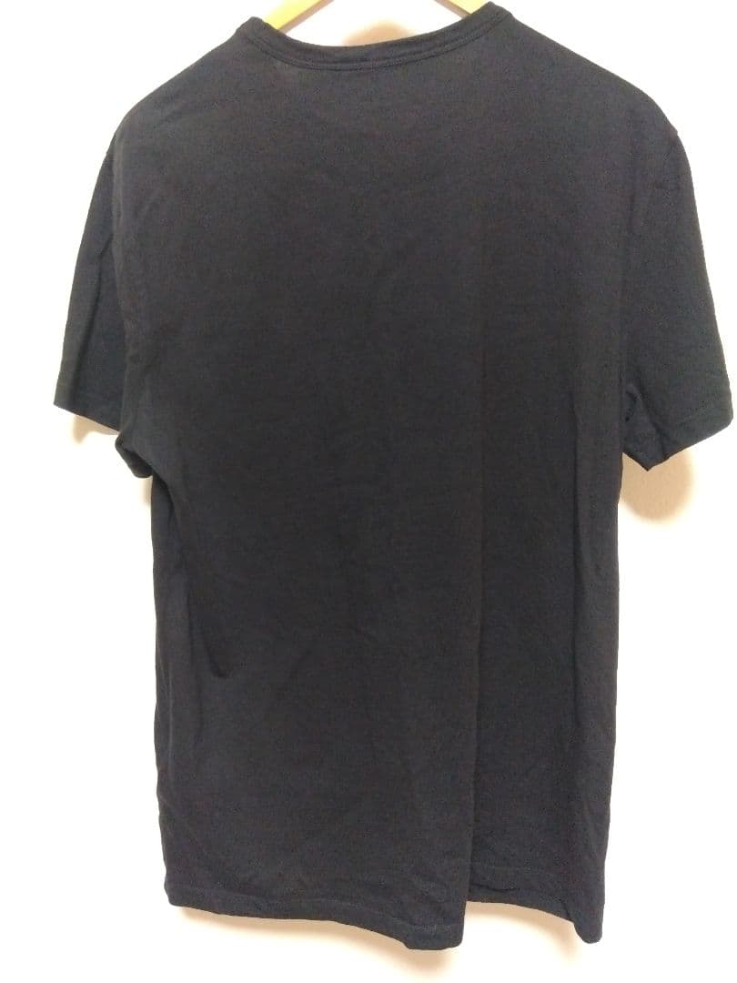 モンクレール（MONCLER）メンズ半袖Tシャツ ブラック　Lサイズ　美品