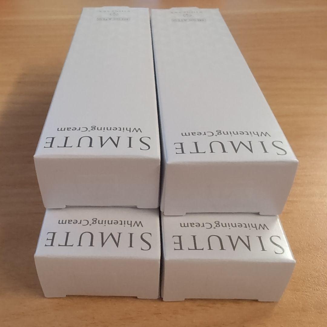 SIMUTE Whitening Cream 4本セット＋シルクリスタ 1本