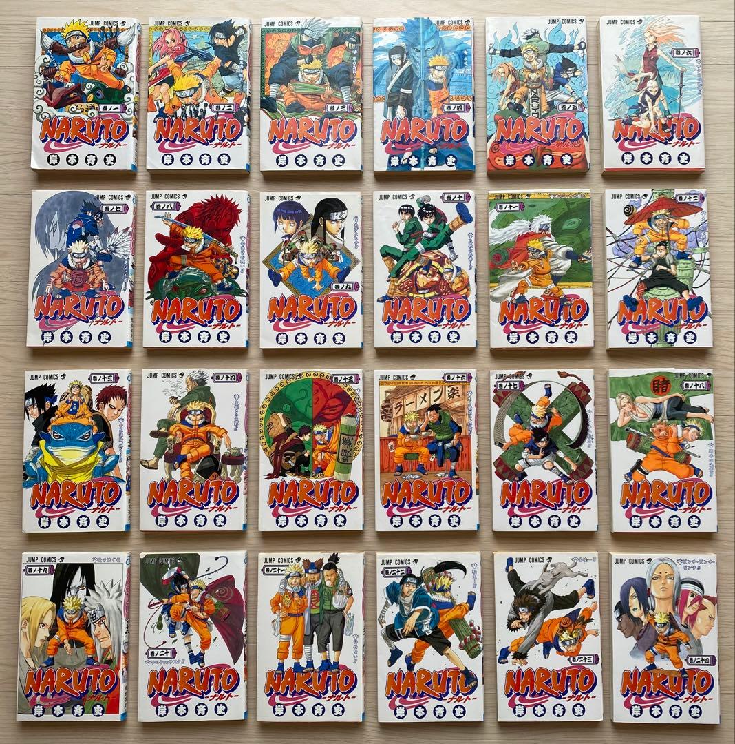 ナルト全巻(1〜72巻・3巻から全初版)