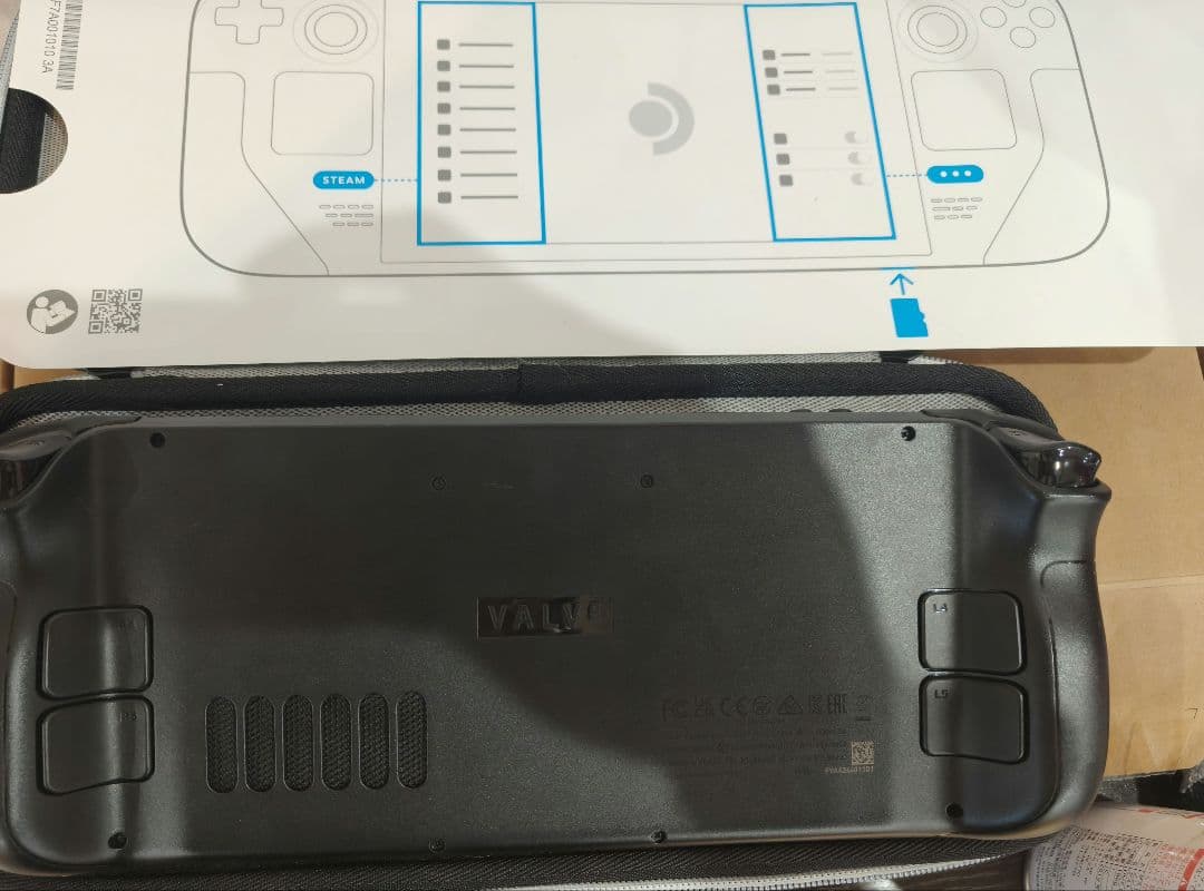 Steam Deck 512gb スチームデック LCD　512SDカード付属