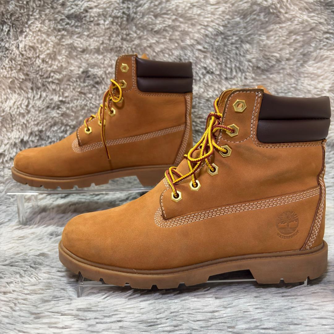 美品✨Timberland 24.5cm イエローブーツ 6インチ プレミアム