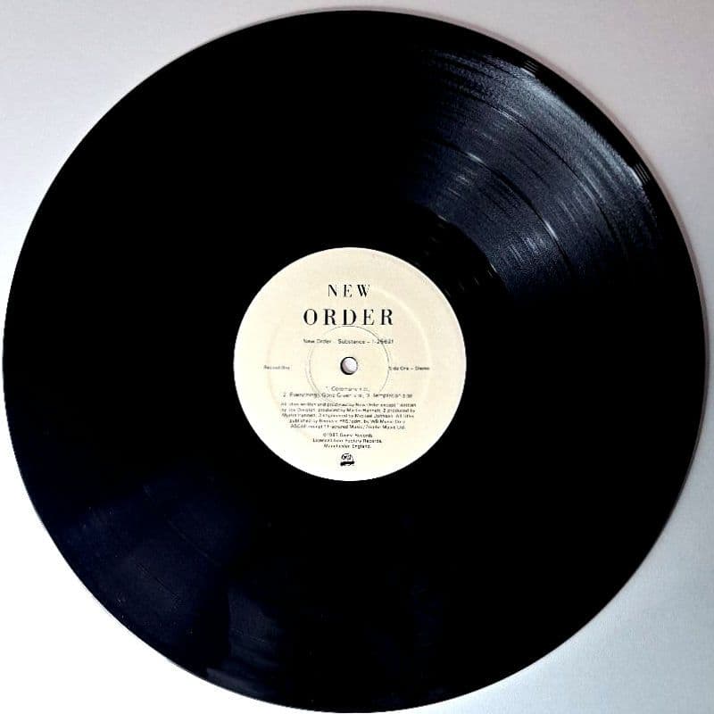 オリジナル　New Order　Substance　1987　レコード　2LP