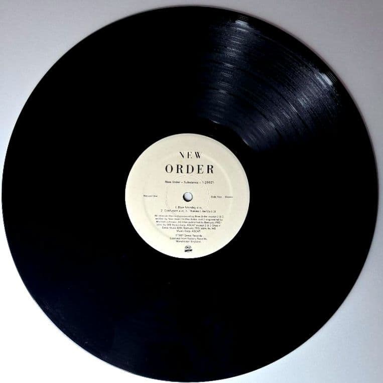 オリジナル　New Order　Substance　1987　レコード　2LP