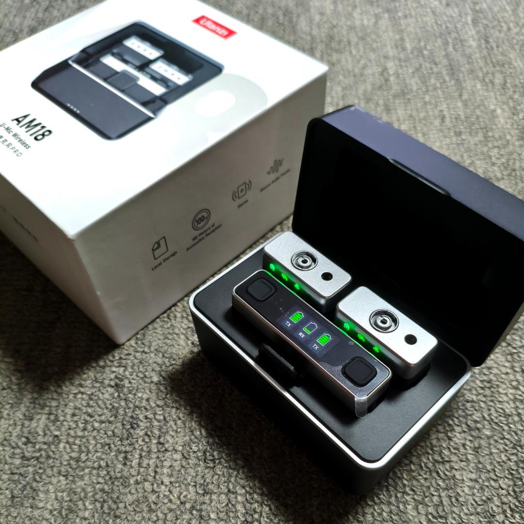 【fssi・小傷あり】Ulanzi AM18 ワイヤレスマイクセット