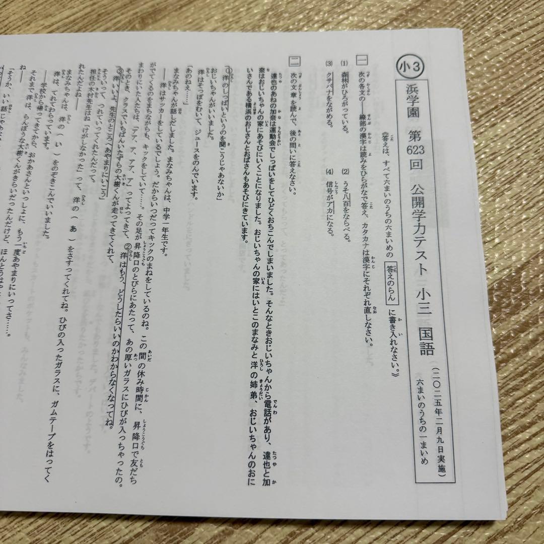 2025年　公開学力テスト　最高レベル特訓算数　国語　算数　理科　社会　即発送