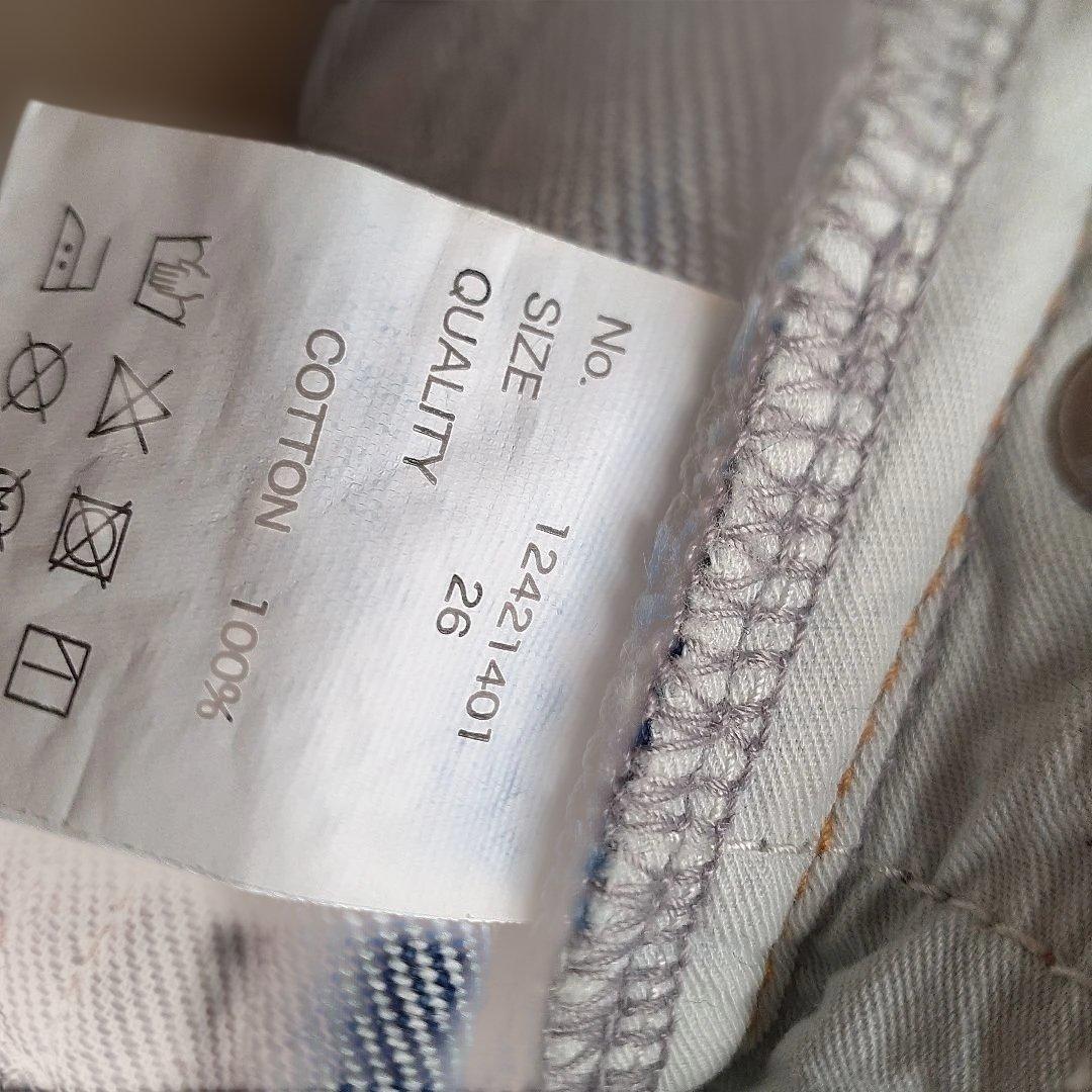 正規品　TODAYFUL Cary's Denim 26インチ ブルー