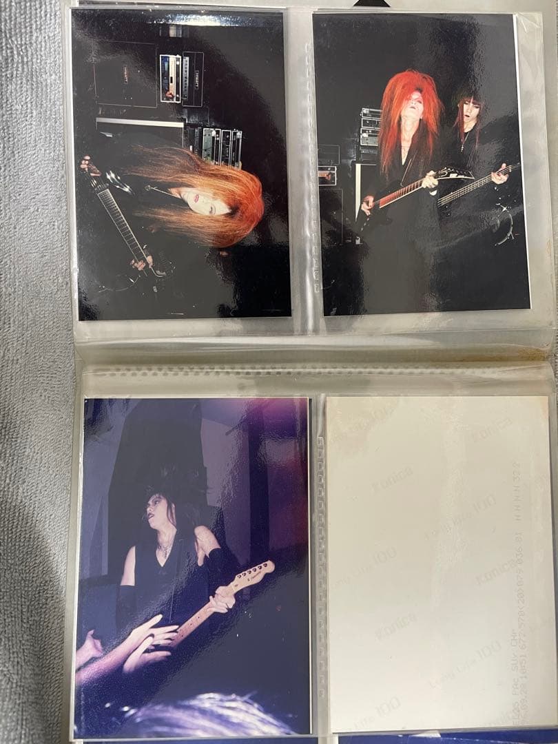 La:Sadie's 直筆サイン入り生写真LIVEフォト DIR EN GREY