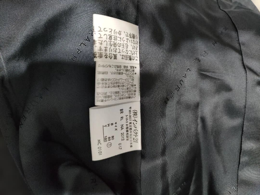美品✦RALPH LAUREN　ラルフローレン　上質ウールジャケット　S　グレー