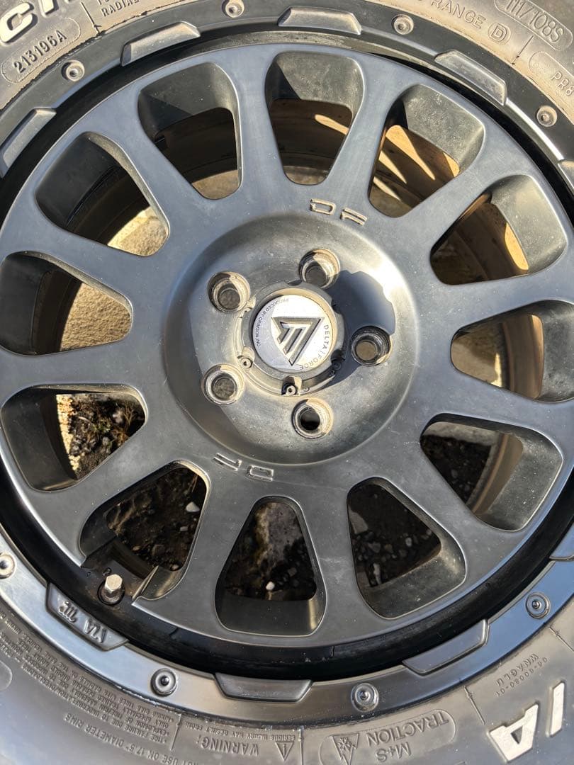DELTA FORCE OVALデルタフォース17インチアルミホイール4本セット
