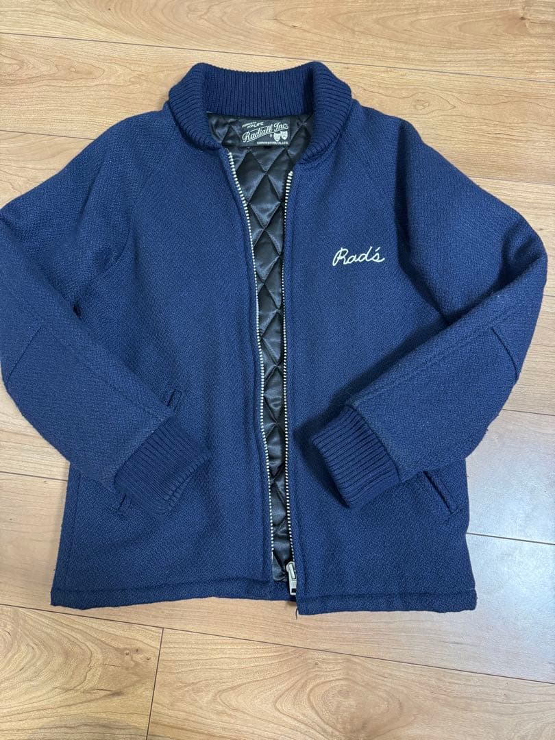 RADIALL ファラオジャケット ウール アメ車 刺繍　ラディアル