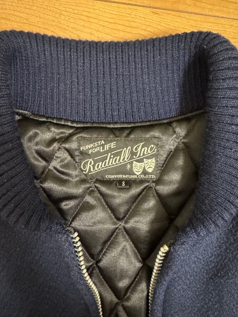 RADIALL ファラオジャケット ウール アメ車 刺繍　ラディアル