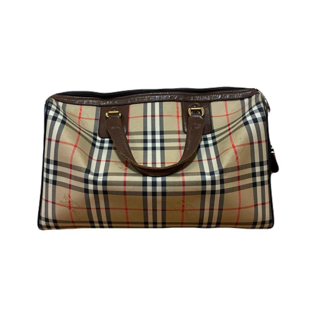 Burberry’s ノバチェック ボストンバッグ 英国製 ビンテージ