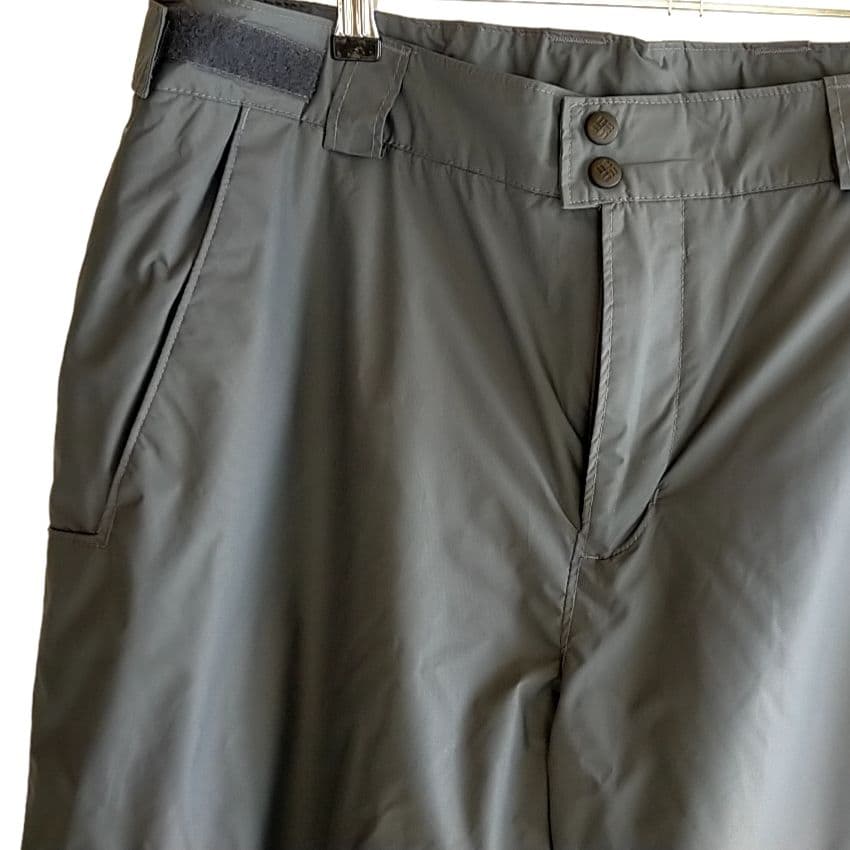 【美品 軽量】US Columbia グレー スキー スノーボード パンツ L