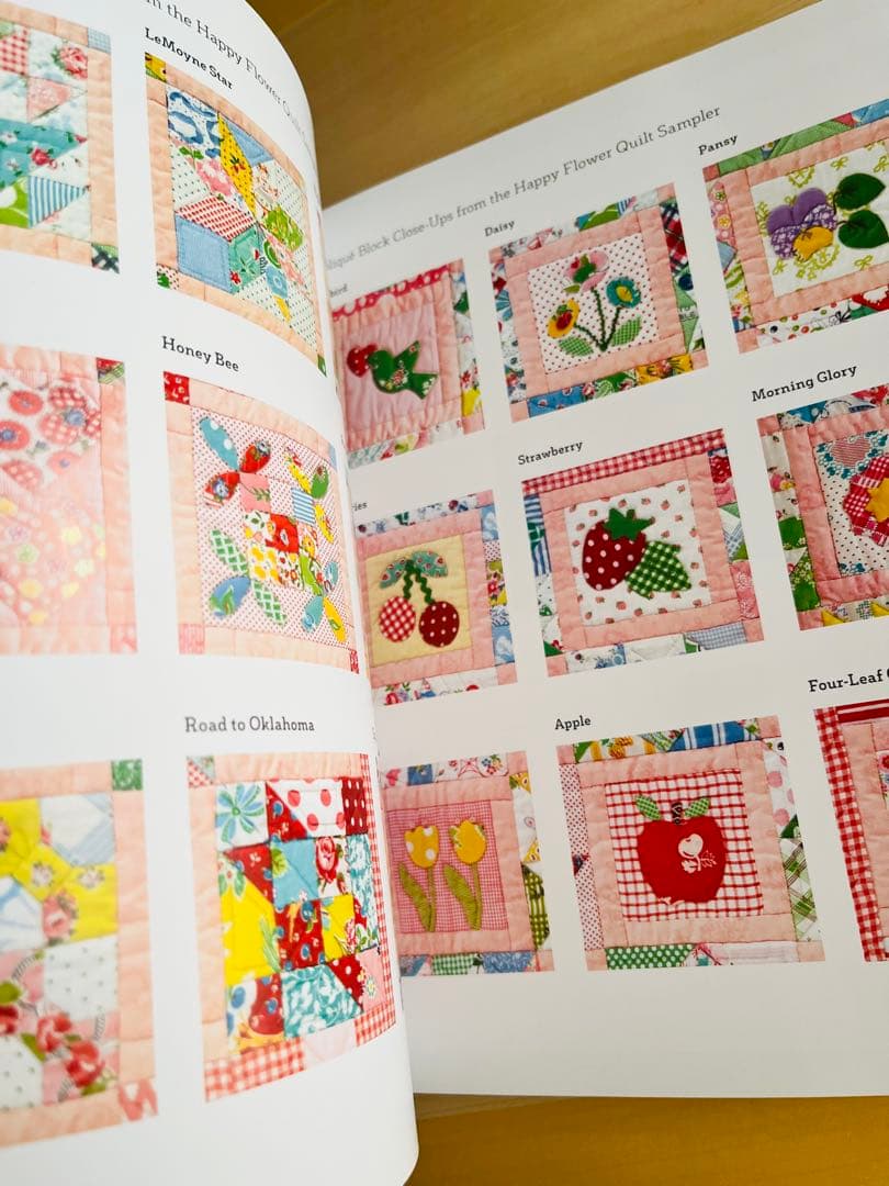 松山敦子 パッチワーク 洋書 Happy Flower Quilts
