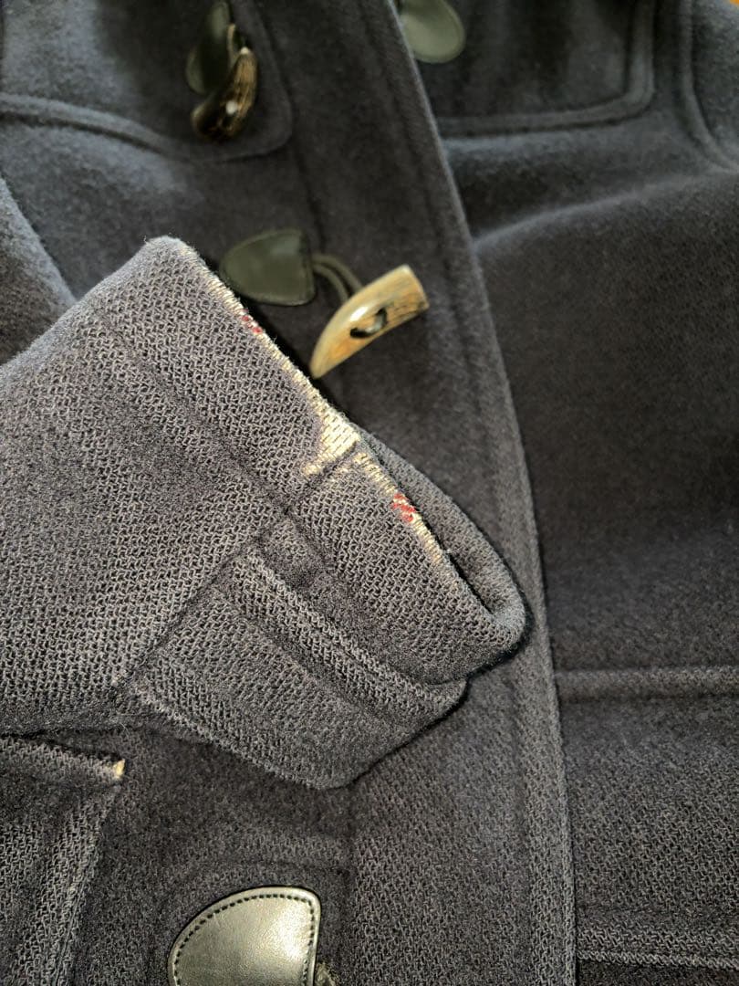 BURBERRY BRIT ダッフルコート ネイビー L