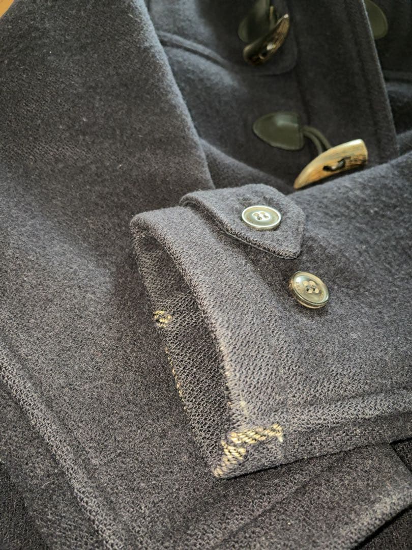 BURBERRY BRIT ダッフルコート ネイビー L