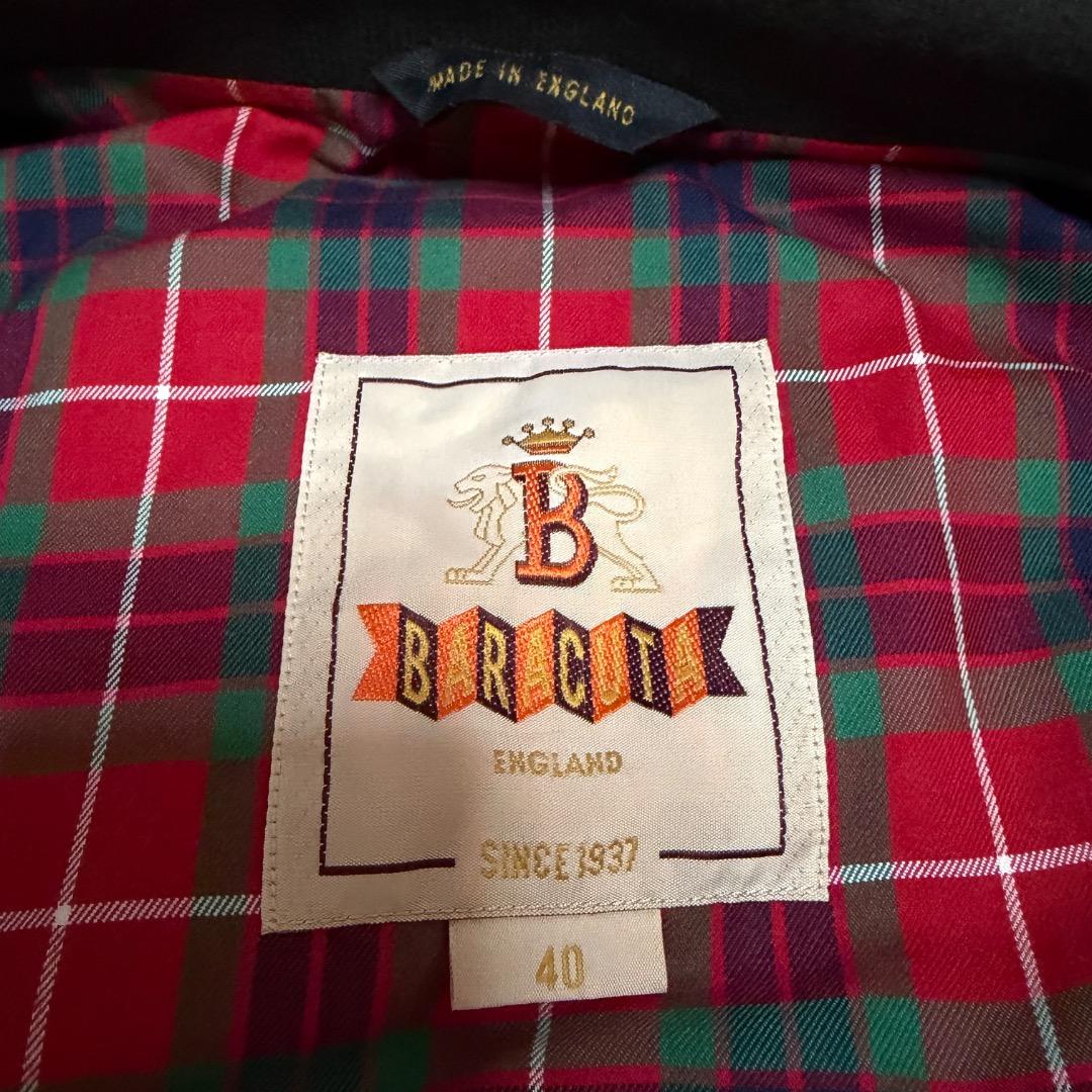 BARACUTA バラクータ G9 ハリントンジャケット ダークグリーン L