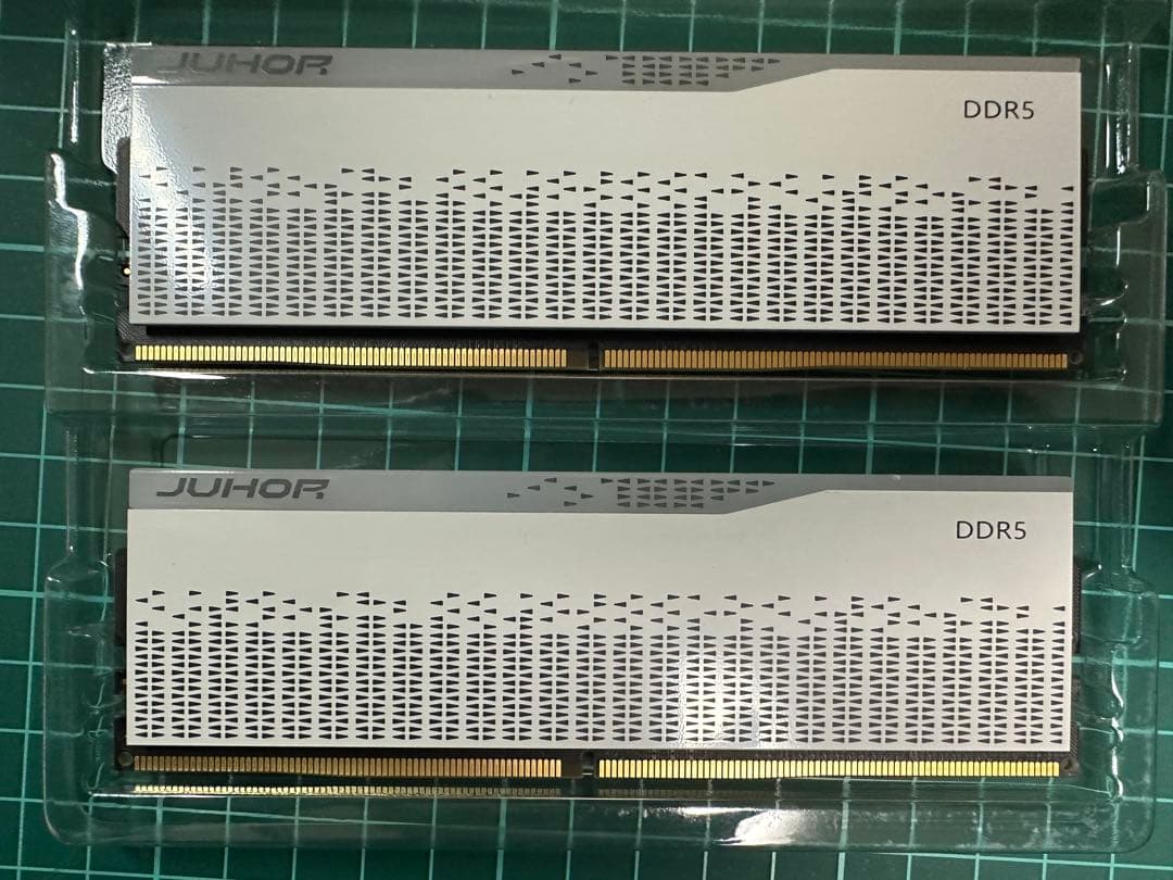 Juhor DDR5 6000MHz 16GB×2 32GB 動作確認のみ