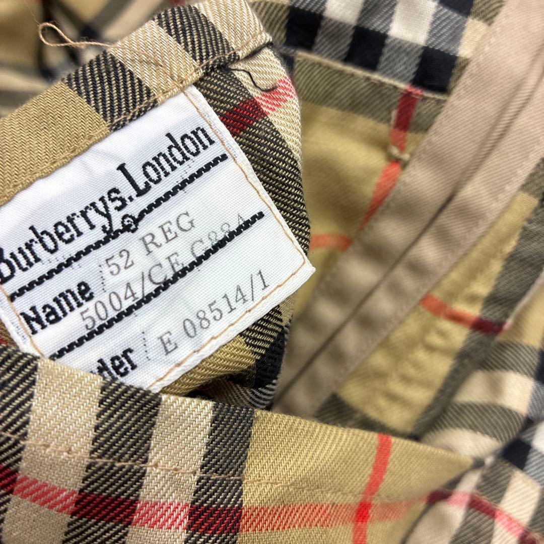 英国製　Burberrys トレンチコート 52 REG ラ1