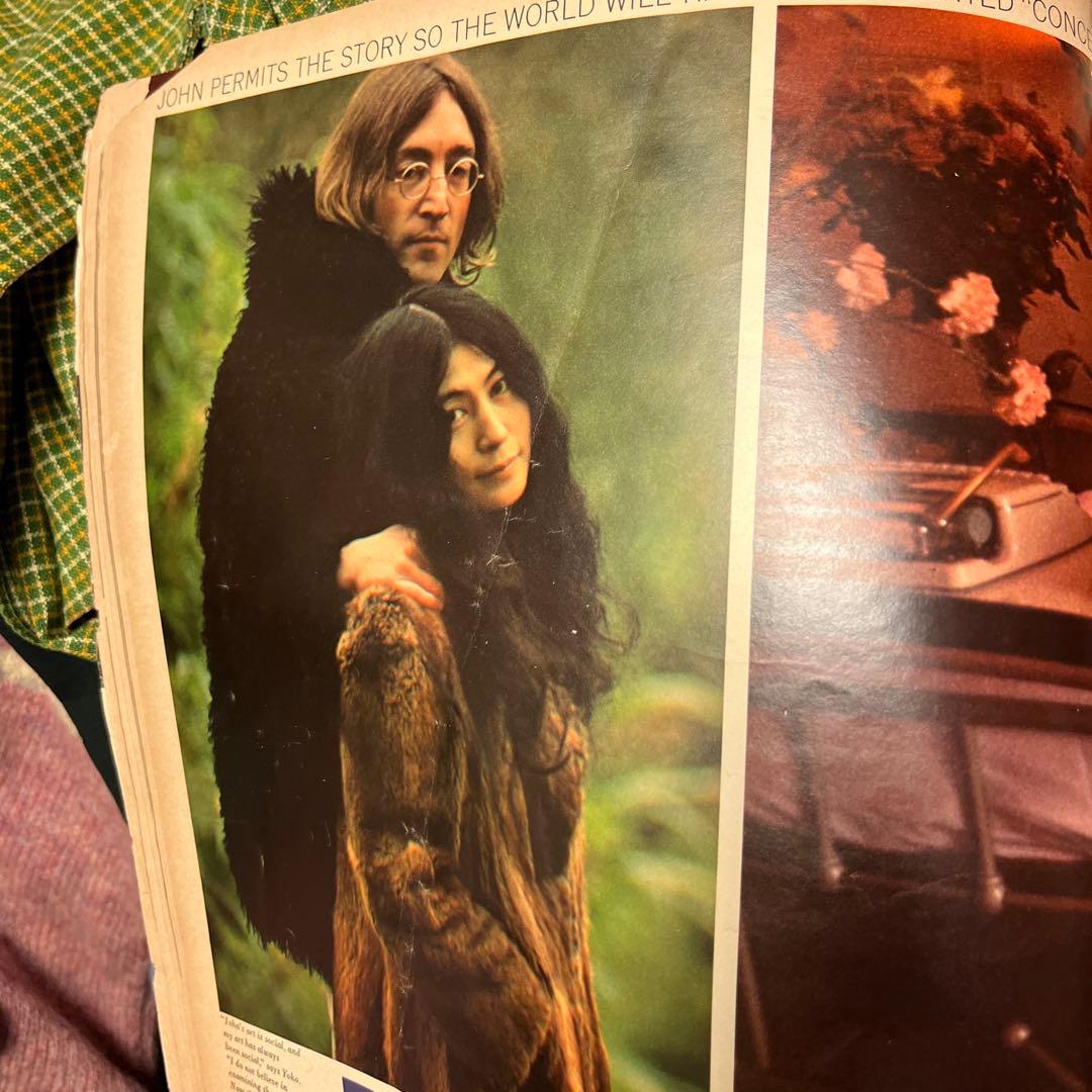 ジョン・ヨーコオノご夫妻特集　LOOK- March 18, 1969年製品