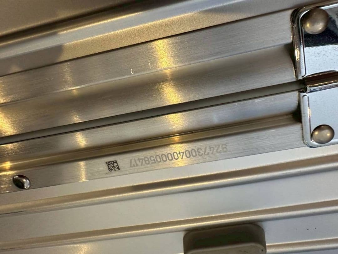 極美品・凹みなし】RIMOWA トパーズ 73cm 82L ドイツ製 保存袋付