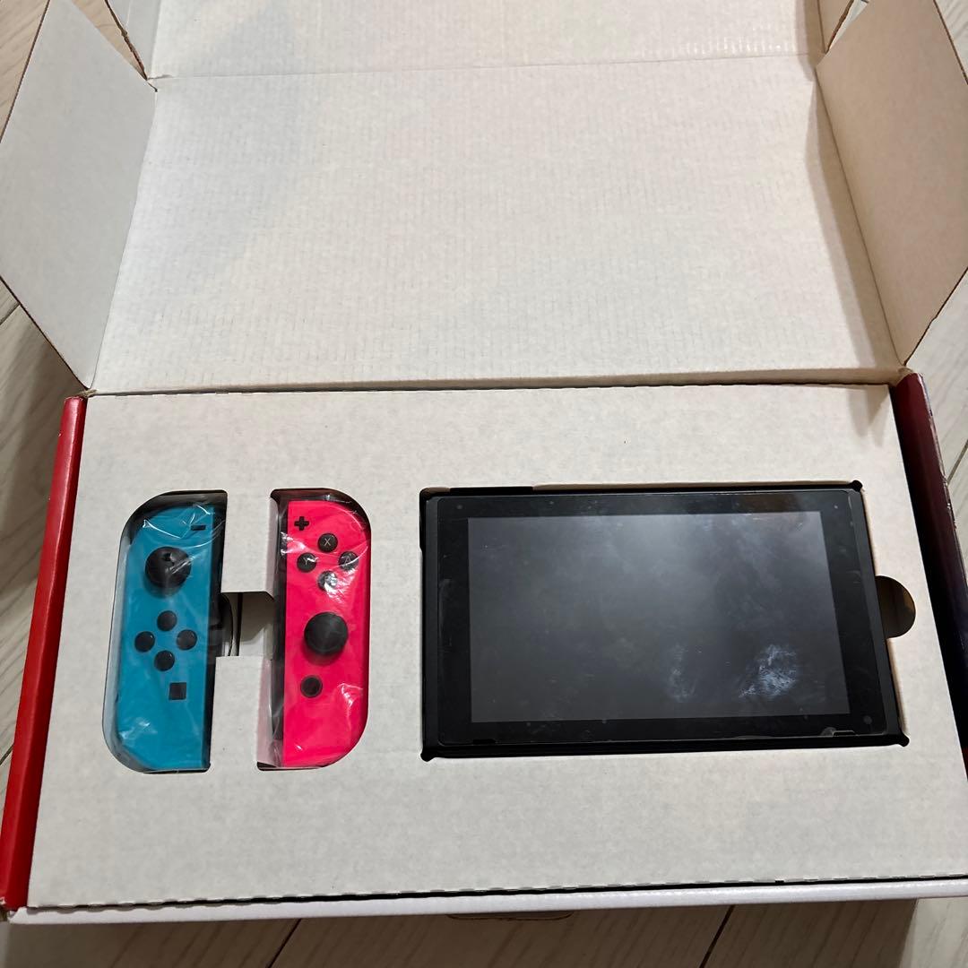 Nintendo Switch 本体 青/ピンクJoy-Con付きジャンク品