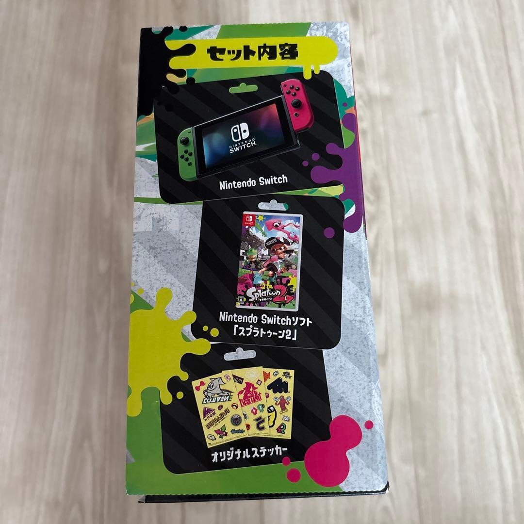 任天堂Switch Splatoon 2デザイン 本体＋周辺機器、アクセサリー