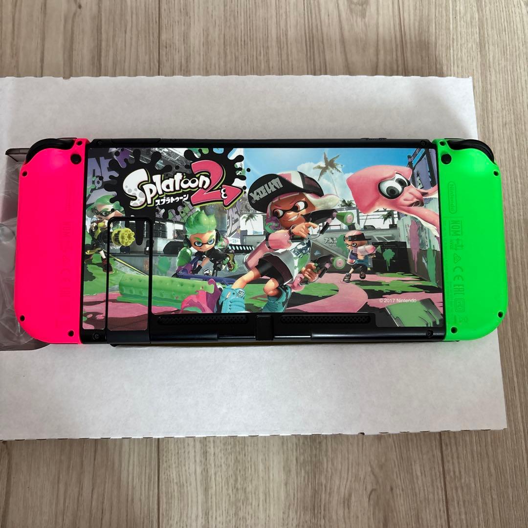 任天堂Switch Splatoon 2デザイン 本体＋周辺機器、アクセサリー
