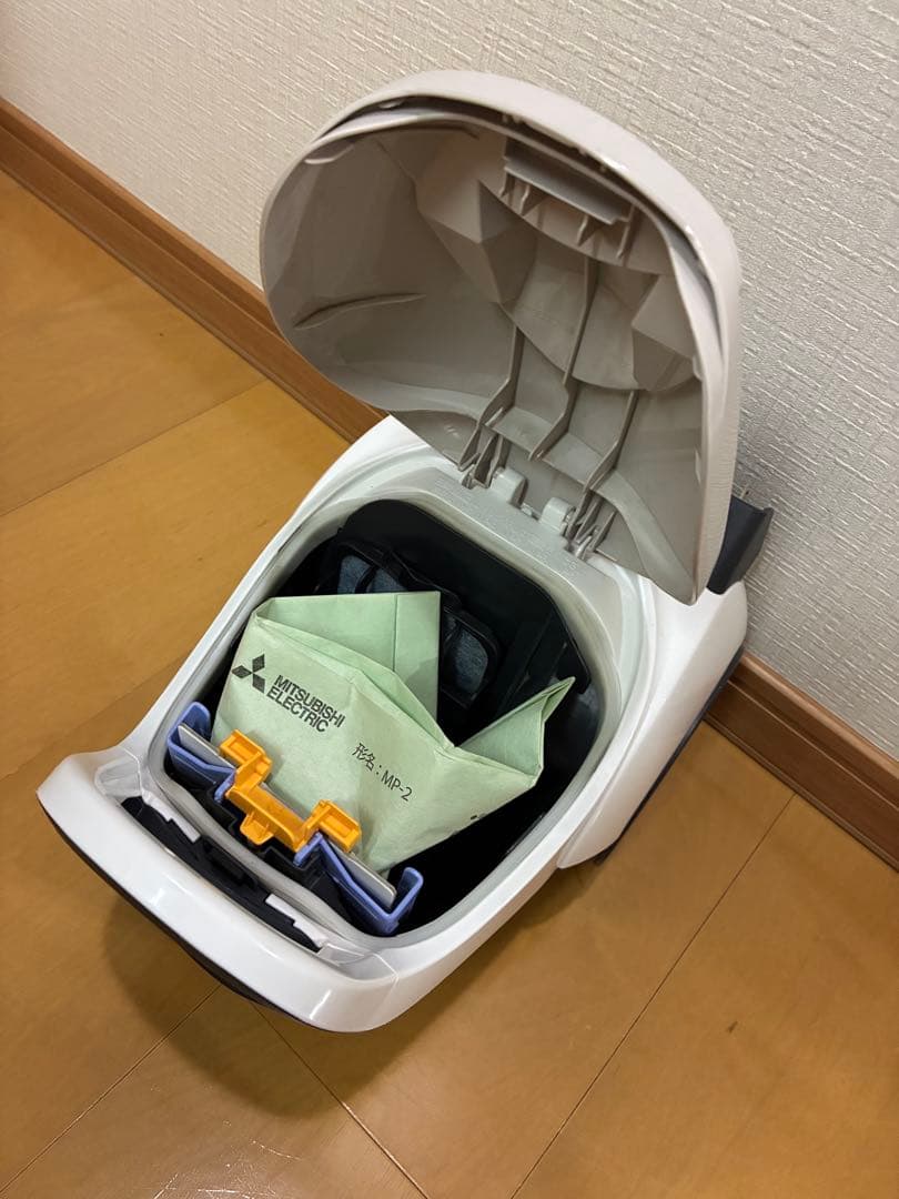 三菱電機　掃除機紙パック式(TC-FJ2D)ホワイト・グレー 本体