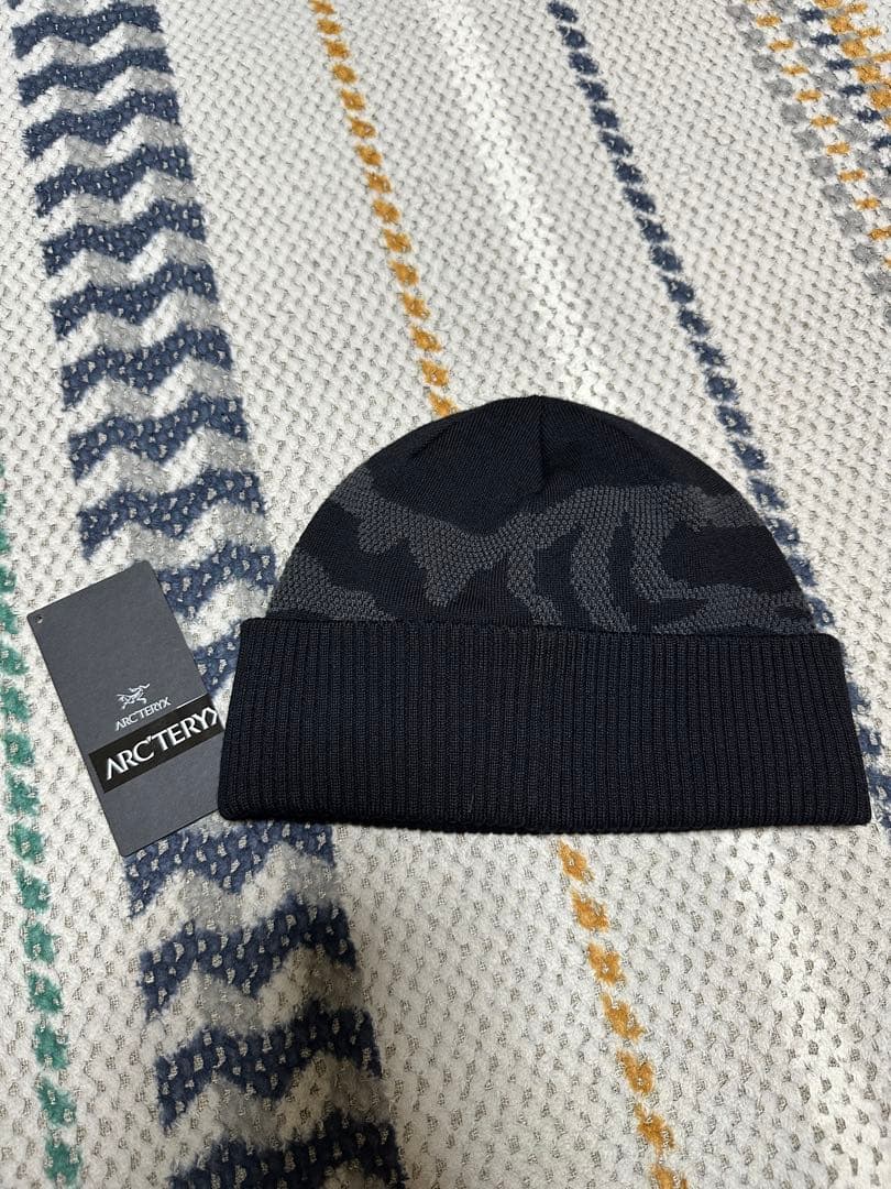 ARC'TERYX ニット帽 ブラック　店頭完売品　状態良好
