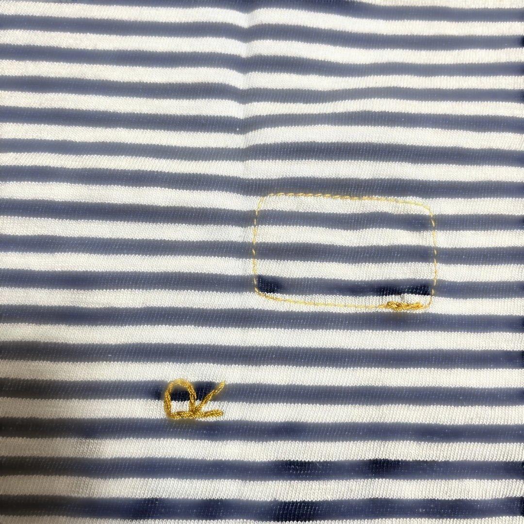 45R 45rpm ボーダー半袖Tシャツ 新品未使用