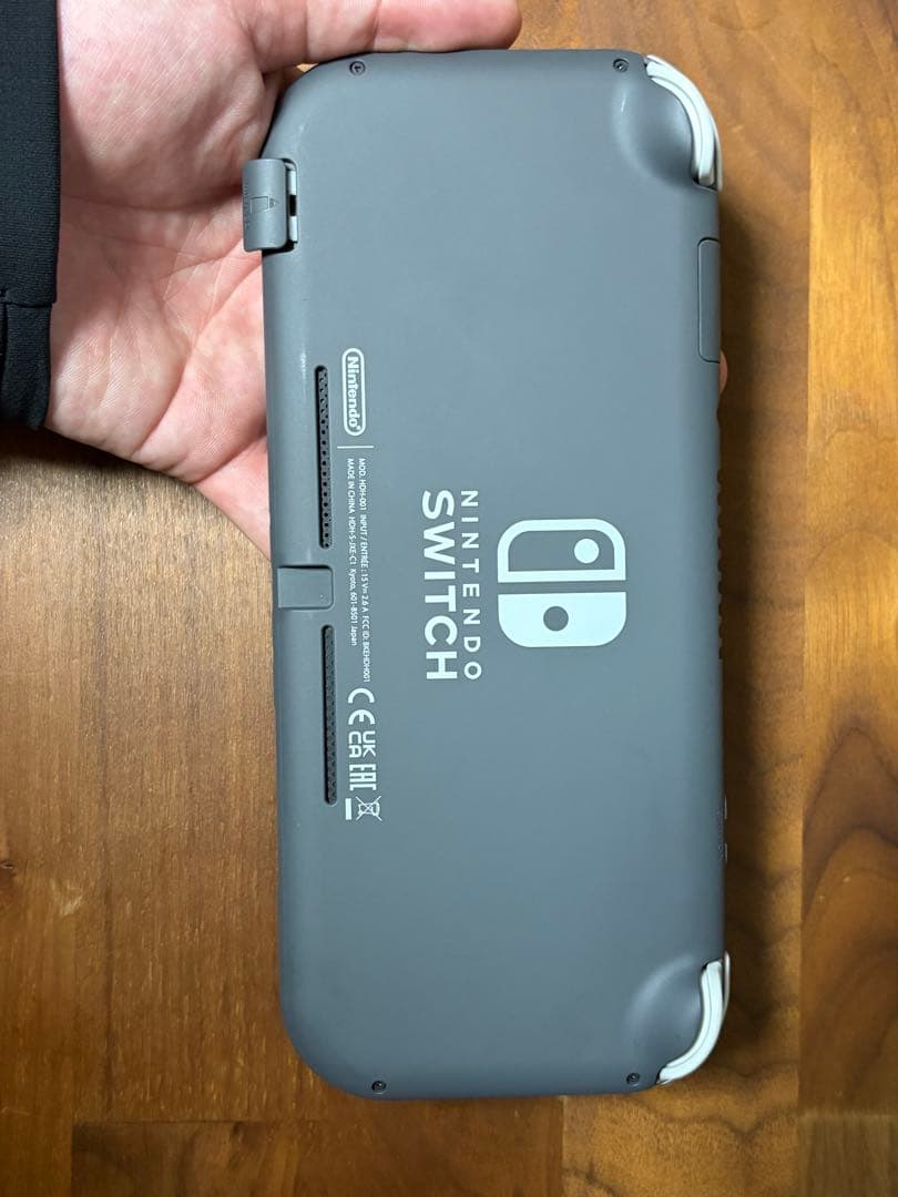 Switch Lite 本体 グレー　美品　ニンテンドースイッチ