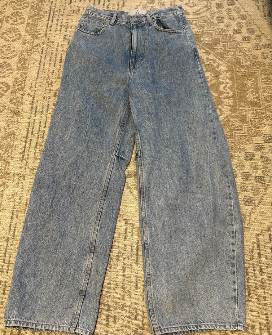 Curensology カーヴィーデニムパンツ サイズ38 ブルー
