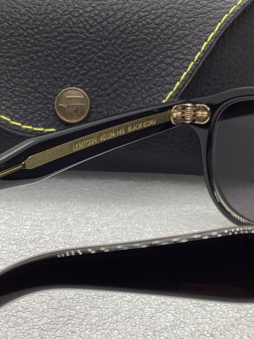 ⭐️MOSCOT LEMTOSH■別注/Exclusive■BLACK ECRU
