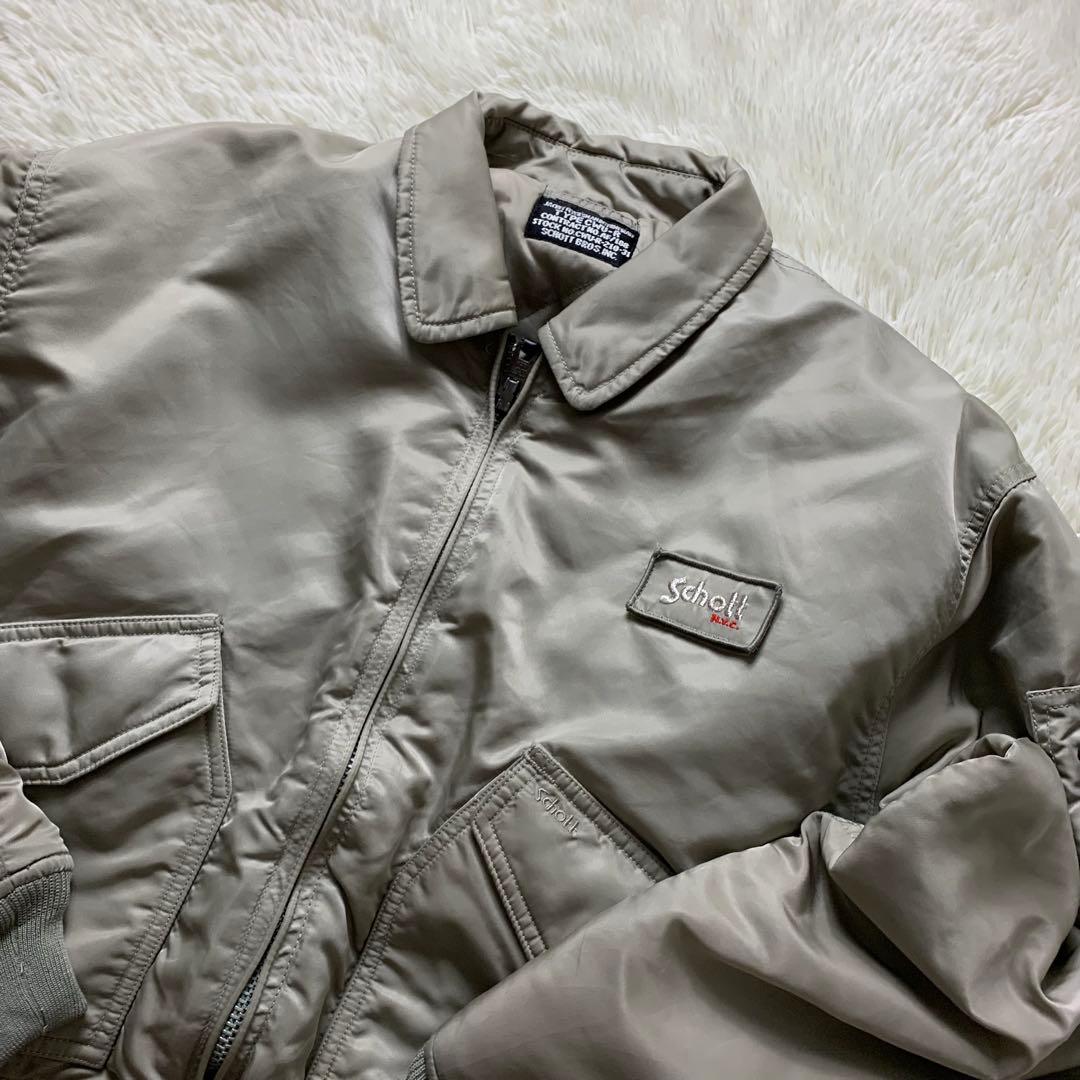 美品■schott フライトジャケット A-4W L