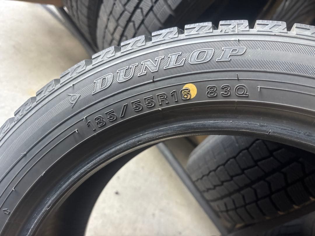 ダンロップウィンターマックス02 185/55R16 4本セット　スイフト等