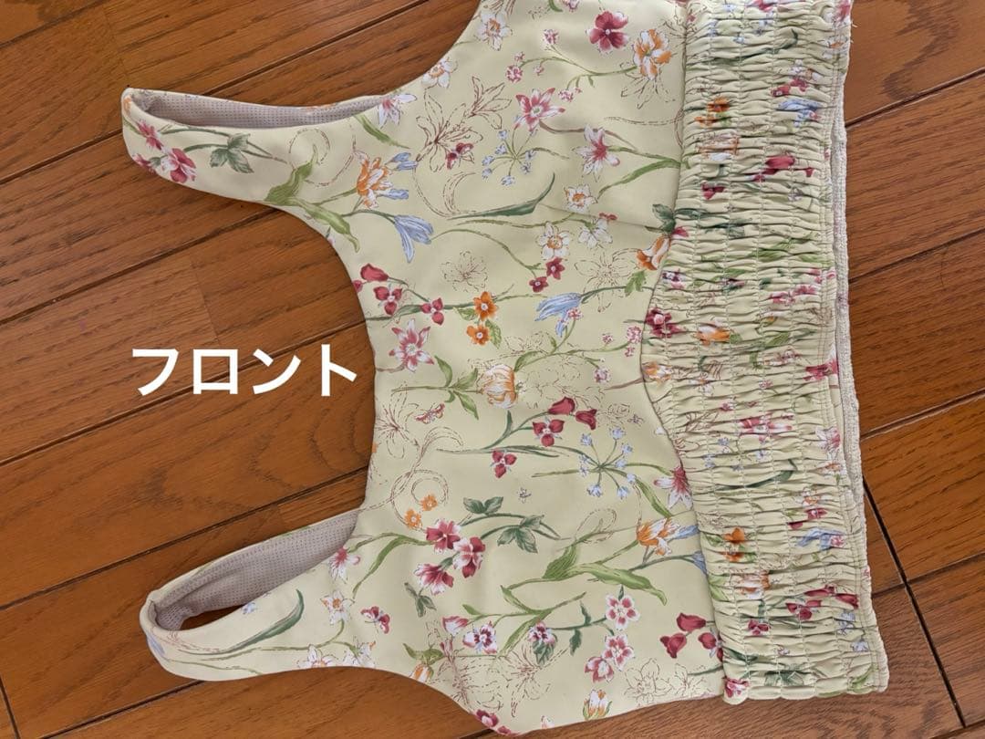 SUKALA花柄ストレッチブラトップ,レギンス上下セット