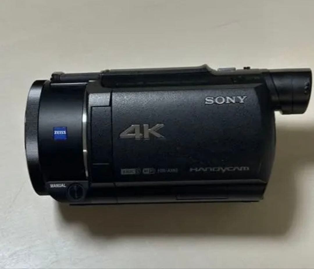 美品 一度のみ使用 SONY FDR-AX60 4K ビデオカメラ ブラック