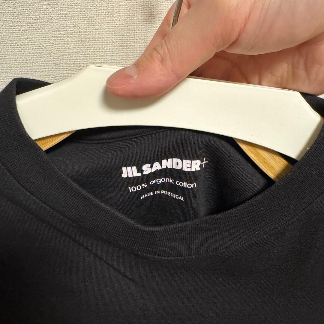 JIL SANDER+ 黒 Tシャツ