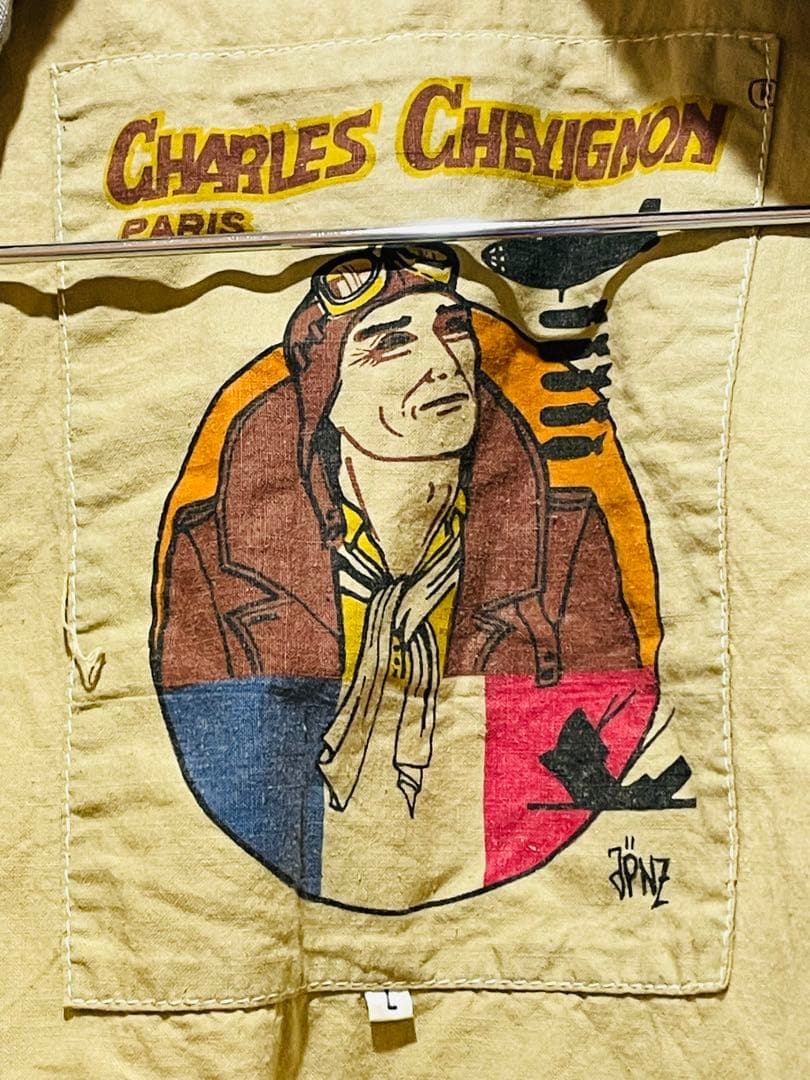 希少Charles Chevignonのヴィンテージ・フライトジャケット　Ｌ