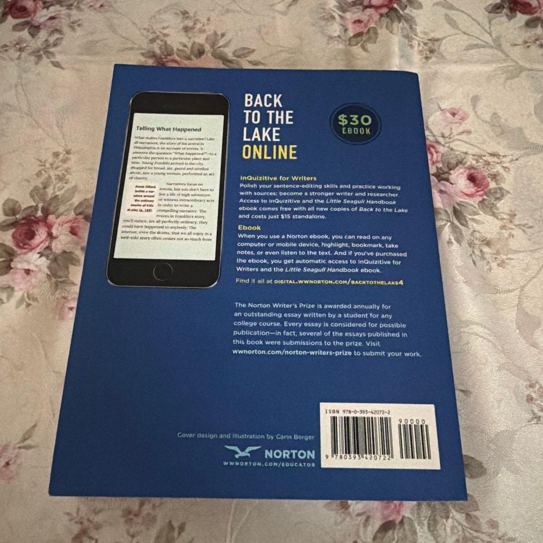 洋書 Back to the Lake: A Reader and Guide