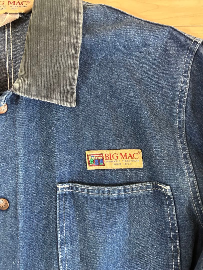 90s BIG MAC カバーオール Denim Chore Coat