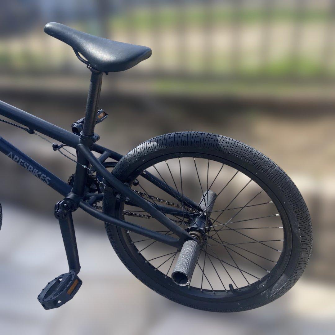 ブラック BMX フラットランドバイク