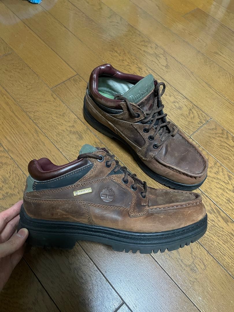 靴 Timberland Heritage GTX Moc Toe Mid