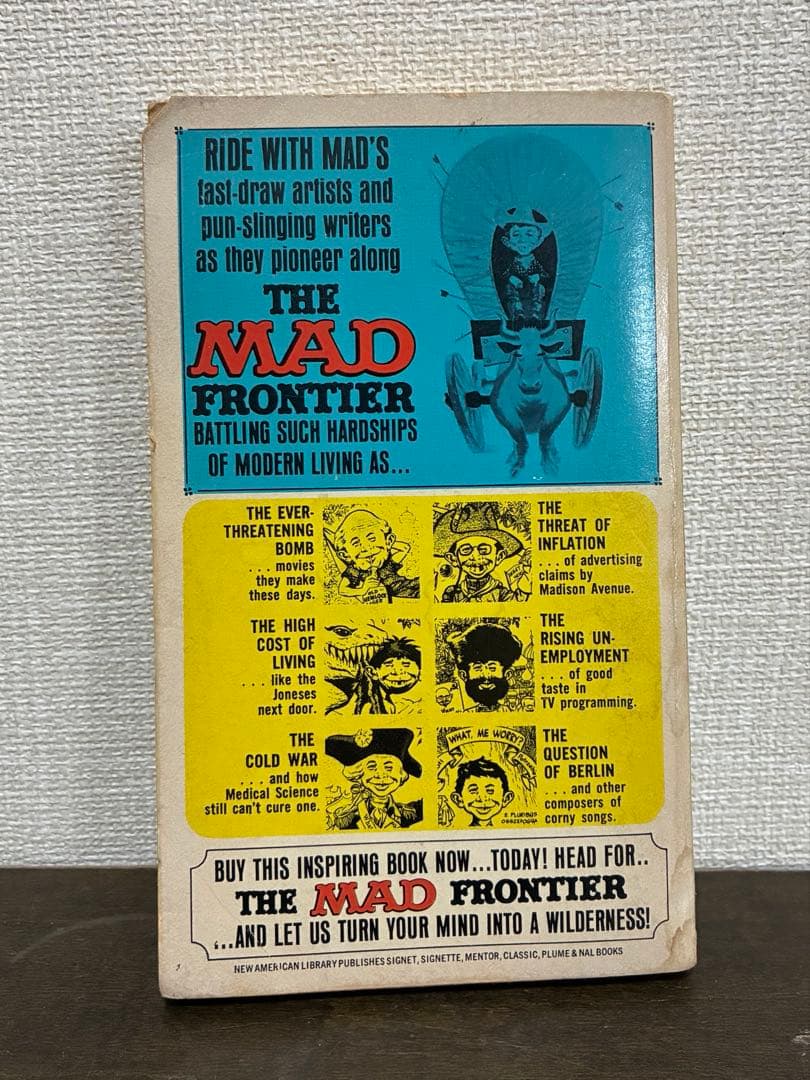 1962年製 ヴィンテージ THE MAD FRONTIER マッドマガジン