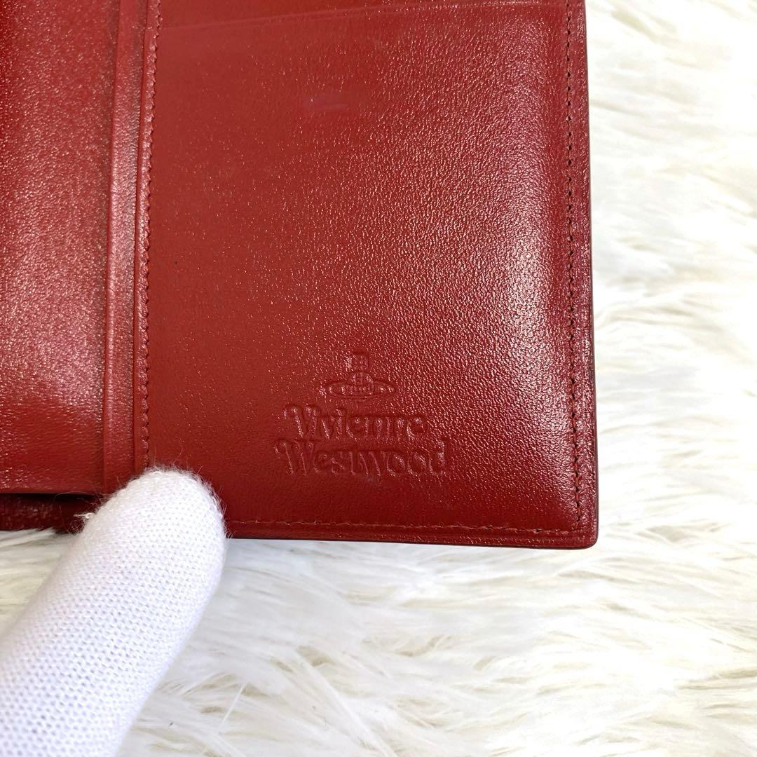 【美品】Vivienne Westwood 二つ折り財布 がま口 レザー