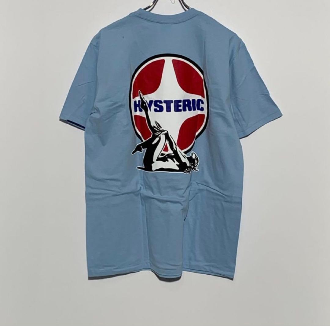 ア*ラ様 supreme&hystericgrammar 水色 Tシャツ