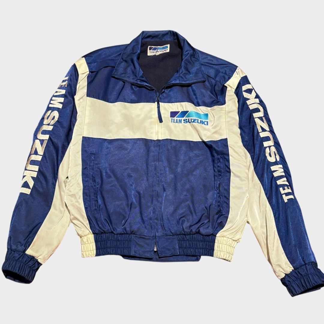 【美品】チームスズキ TEAM SUZUKI レーシングジャケット ジャンパー