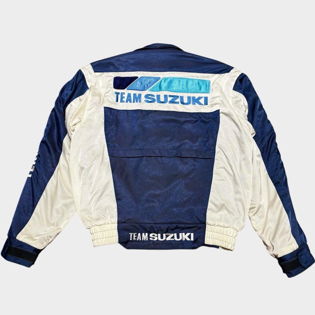【美品】チームスズキ TEAM SUZUKI レーシングジャケット ジャンパー